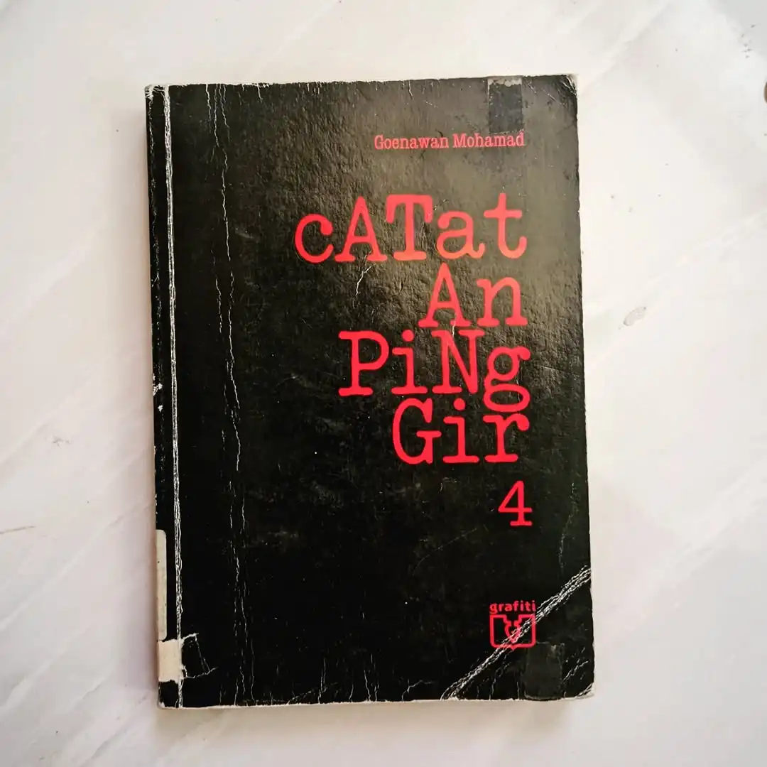 Jual buku bekas Catatan Pinggir 4