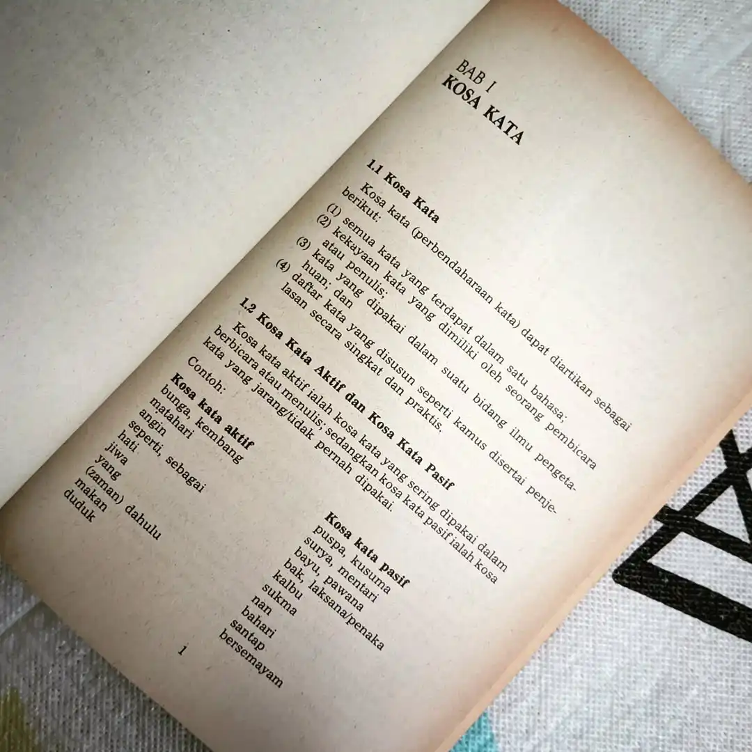 KOSA KATA BAHASA INDONESIA - gambar 4