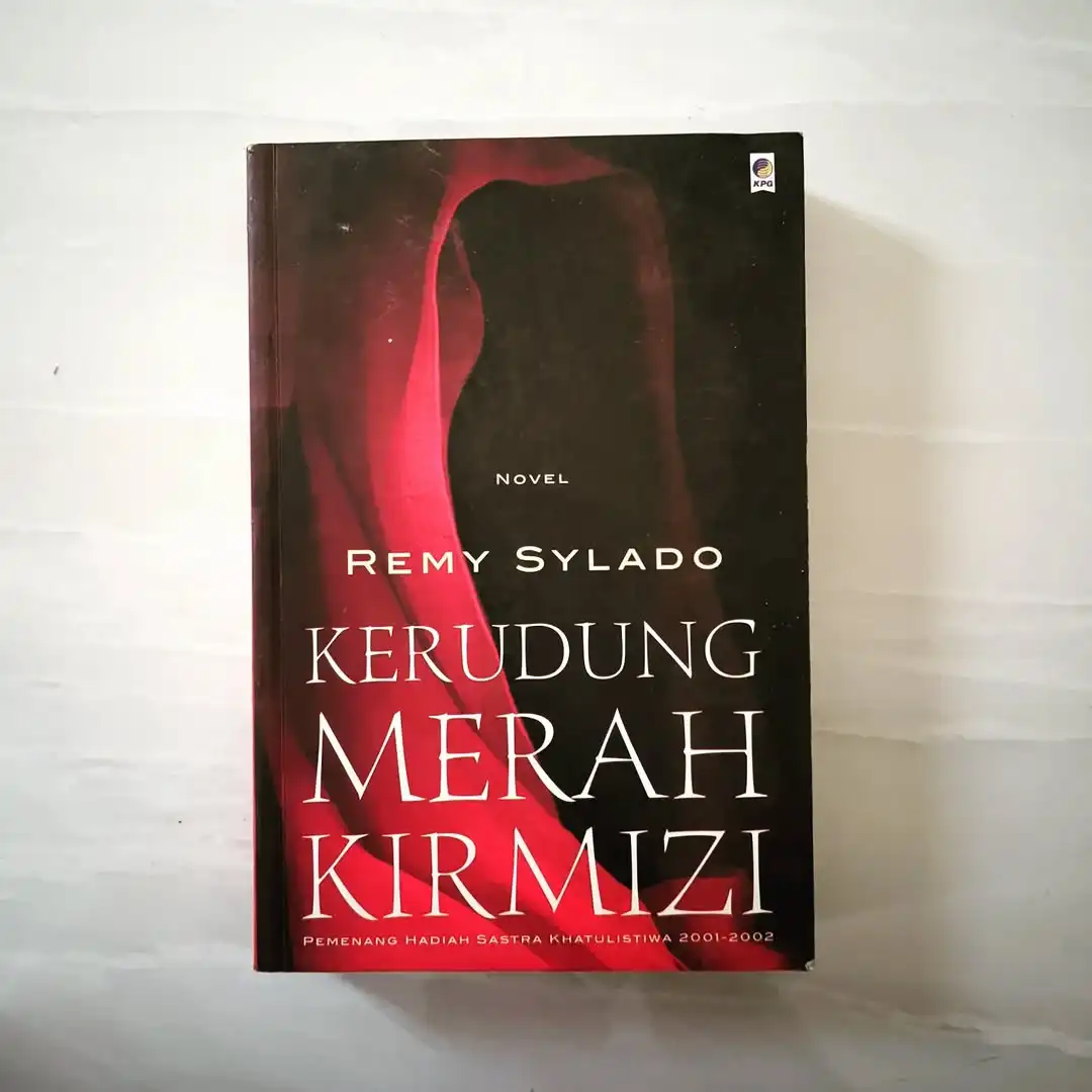 Kerudung Merah Kirmizi - gambar 1