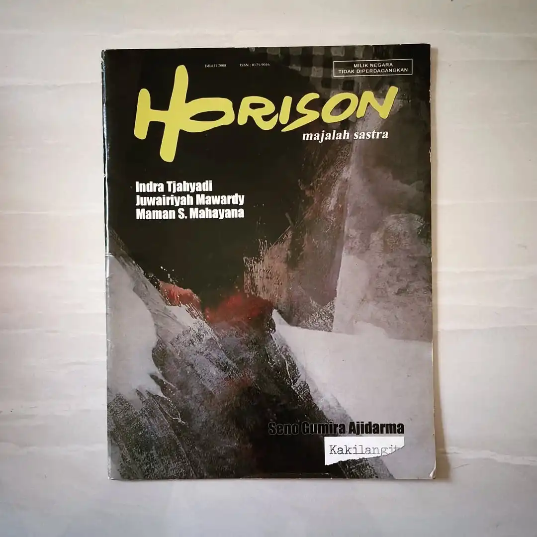 MAJALAH SASTRA HORISON - gambar 1