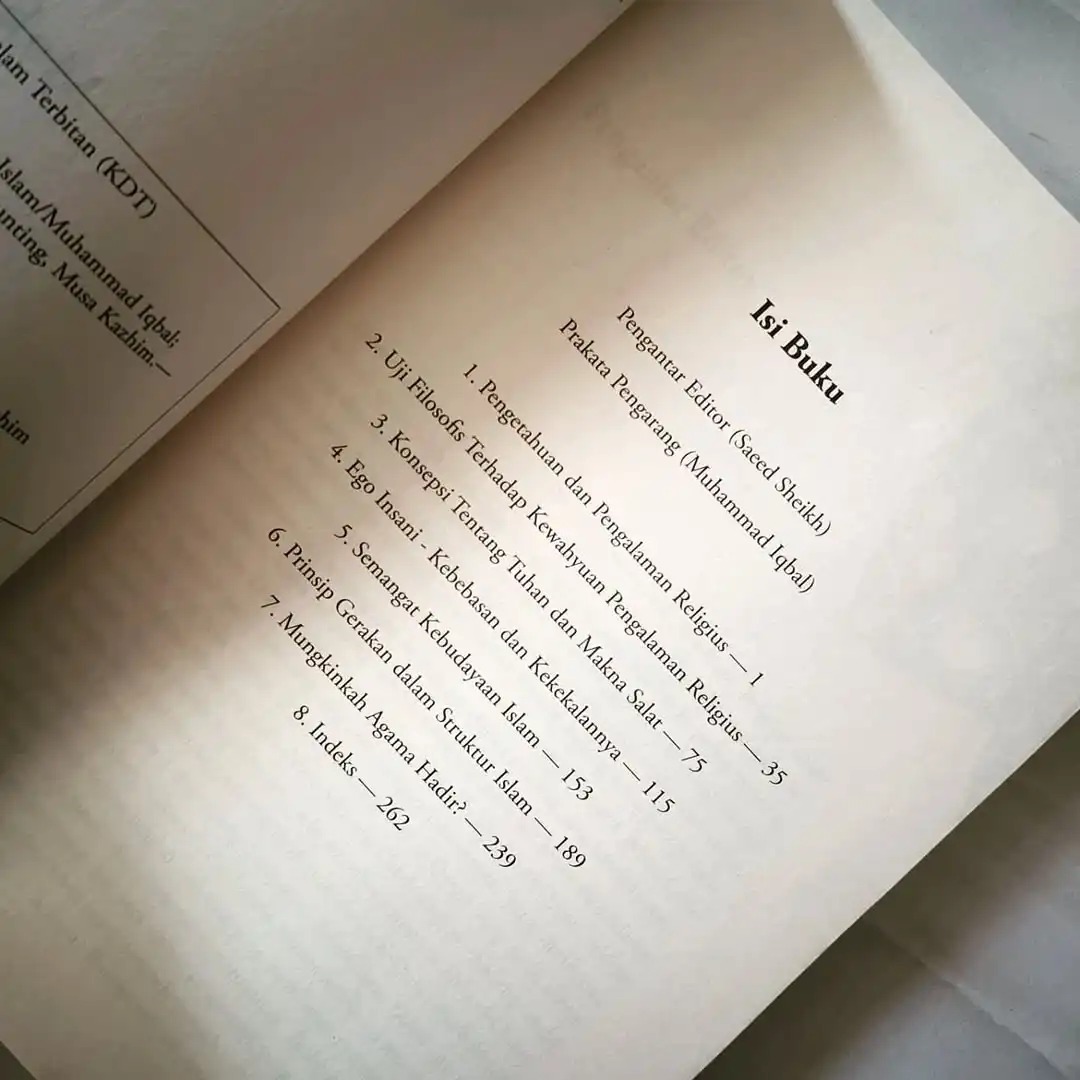 Rekonstruksi Pemikiran Religius dalam Islam - gambar 2