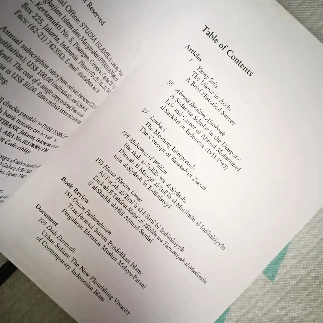 STUDIA ISLAMIKA - gambar 2